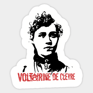 Voltairine de Cleyre Sticker